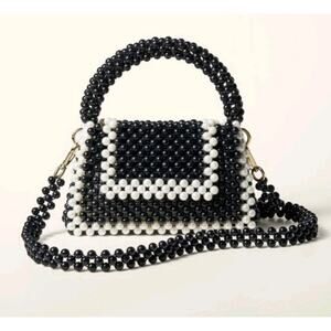 Colorblock Beaded Crossbody Bag Kate Spade New York x Target Black White